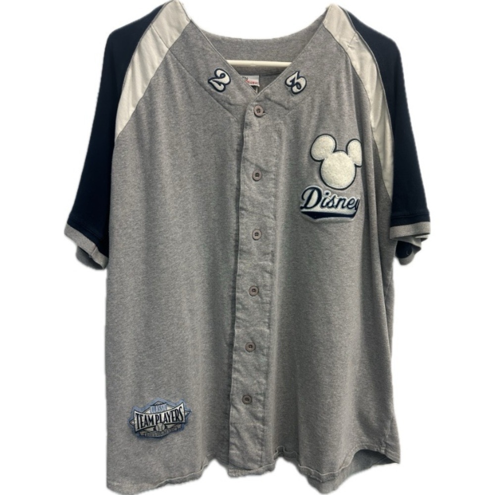 Walt Disney Studios Mickey Mouse Classic Team Players 23 Baseball Jersey Sz XL
